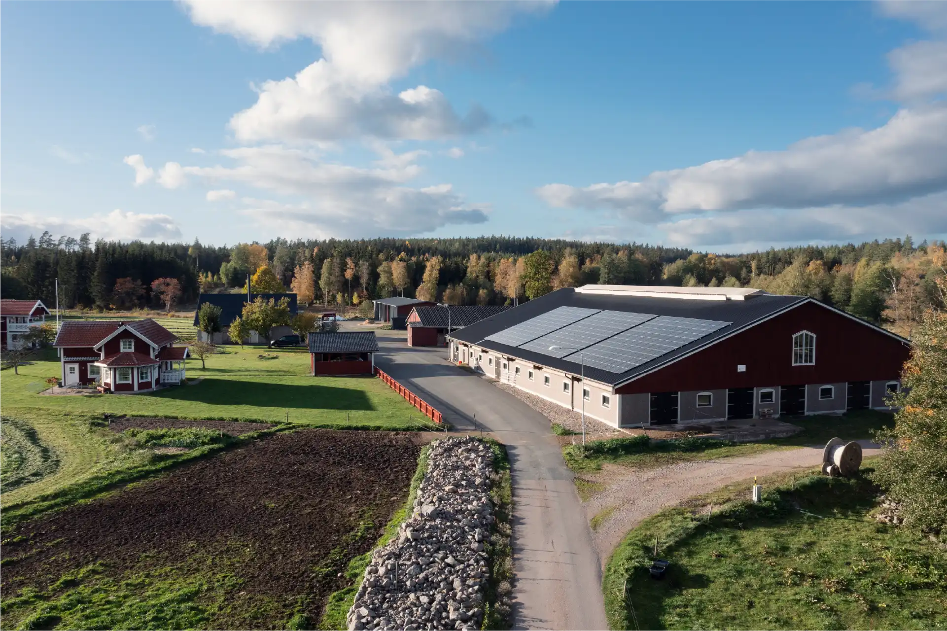 Solceller på lantbruk
